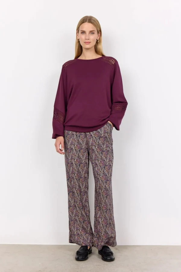 Blusar Och Skjortor | Comfy>Soyaconcept SC-BANU 193 Blus Bordeaux