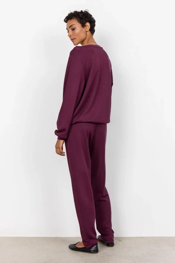 Blusar Och Skjortor | Comfy>Soyaconcept SC-BANU 194 Blus Bordeaux
