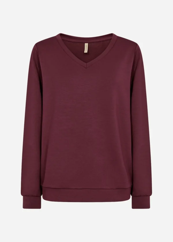 Blusar Och Skjortor | Comfy>Soyaconcept SC-BANU 194 Blus Bordeaux