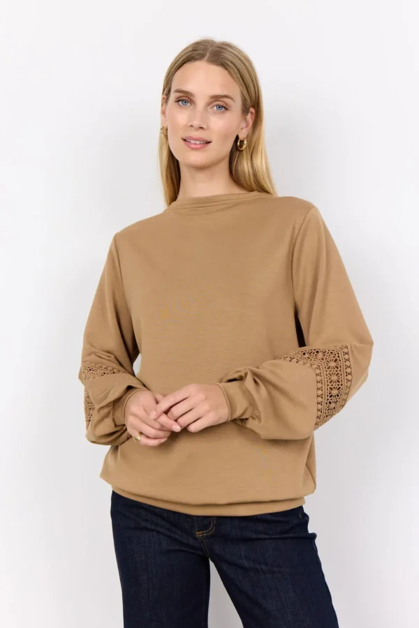 Blusar Och Skjortor | Comfy>Soyaconcept SC-BANU 193 Blus Camel