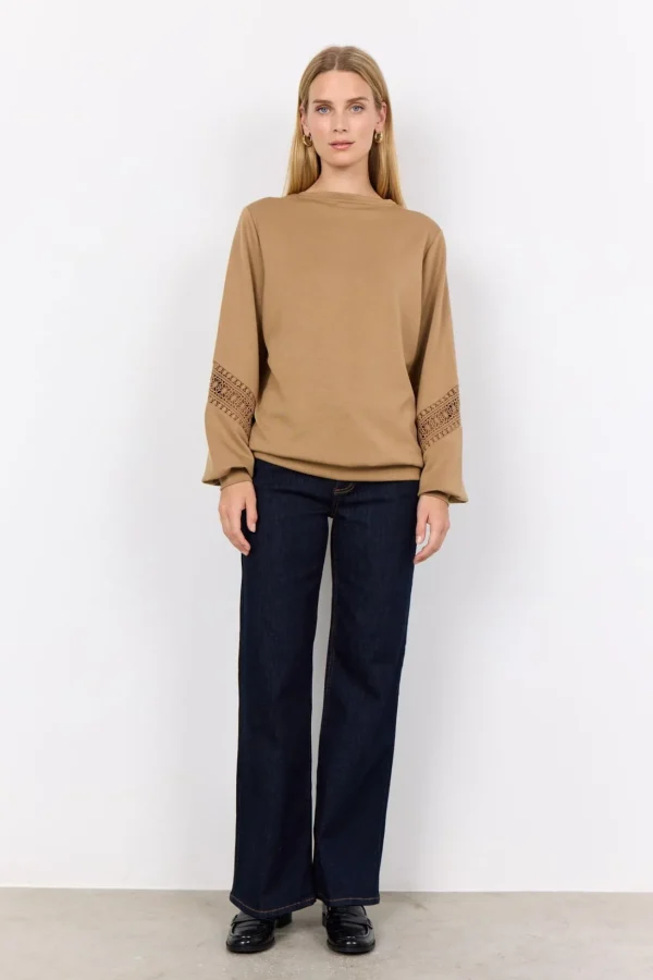 Blusar Och Skjortor | Comfy>Soyaconcept SC-BANU 193 Blus Camel