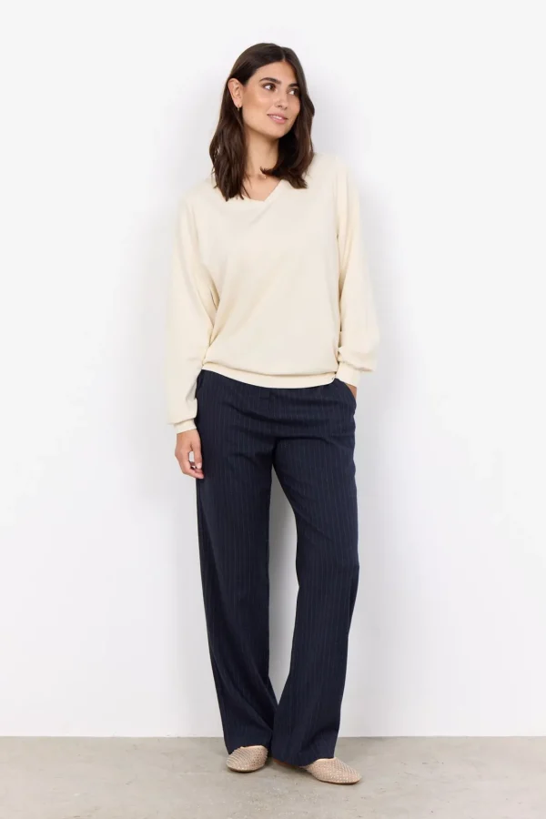 Blusar Och Skjortor | Comfy>Soyaconcept SC-BANU 194 Blus Cream