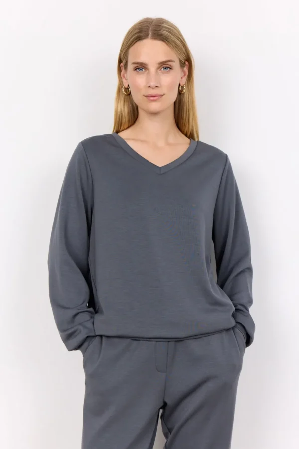 Blusar Och Skjortor | Comfy>Soyaconcept SC-BANU 194 Blus Grå