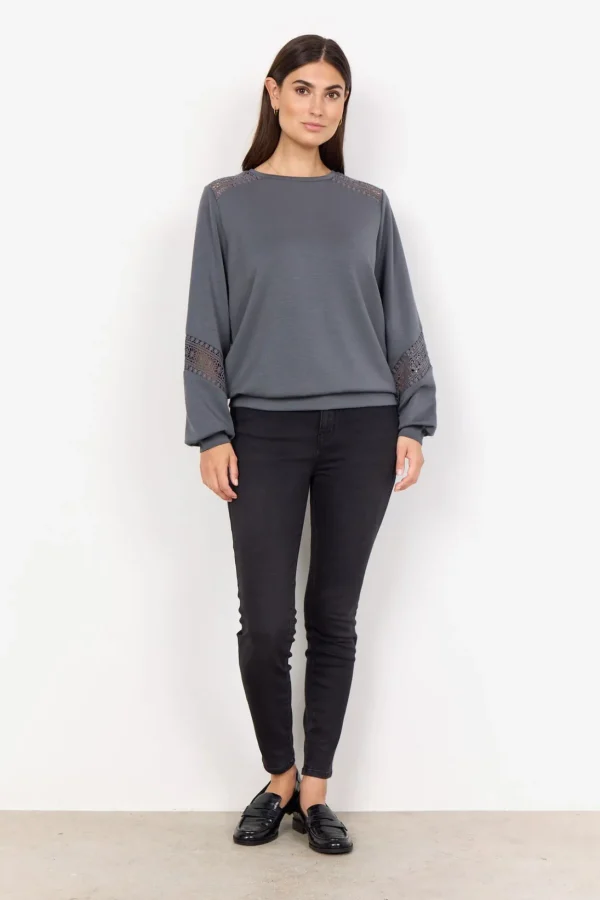 Blusar Och Skjortor | Comfy>Soyaconcept SC-BANU 193 Blus Grå