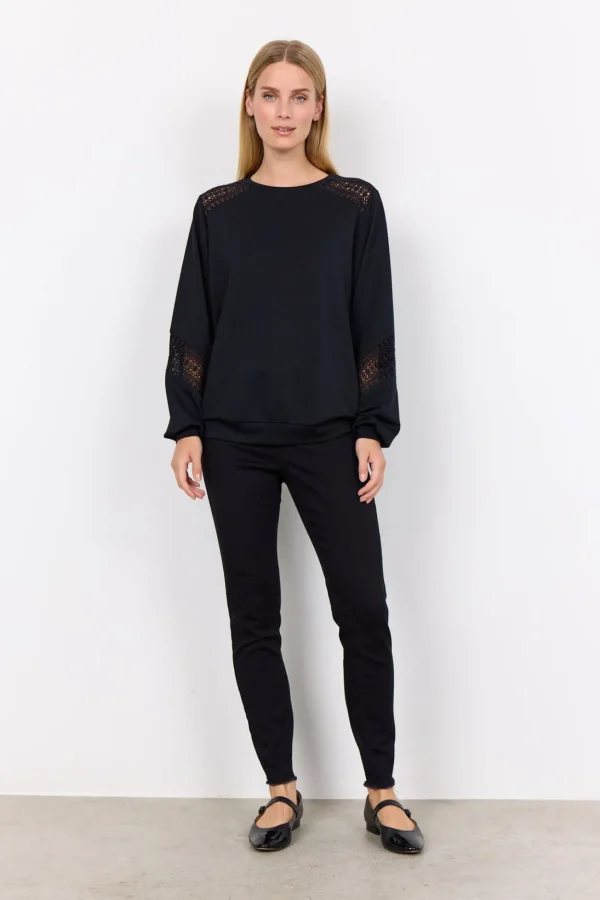 Blusar Och Skjortor | Comfy>Soyaconcept SC-BANU 193 Blus Svart