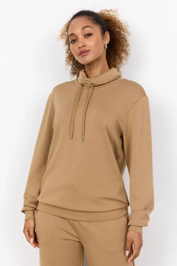 Blusar Och Skjortor | Comfy>Soyaconcept SC-BANU 125 Sweatshirt Camel