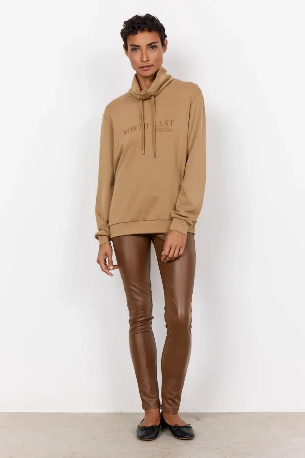 Blusar Och Skjortor | Comfy>Soyaconcept SC-BANU 196 Sweatshirt Camel