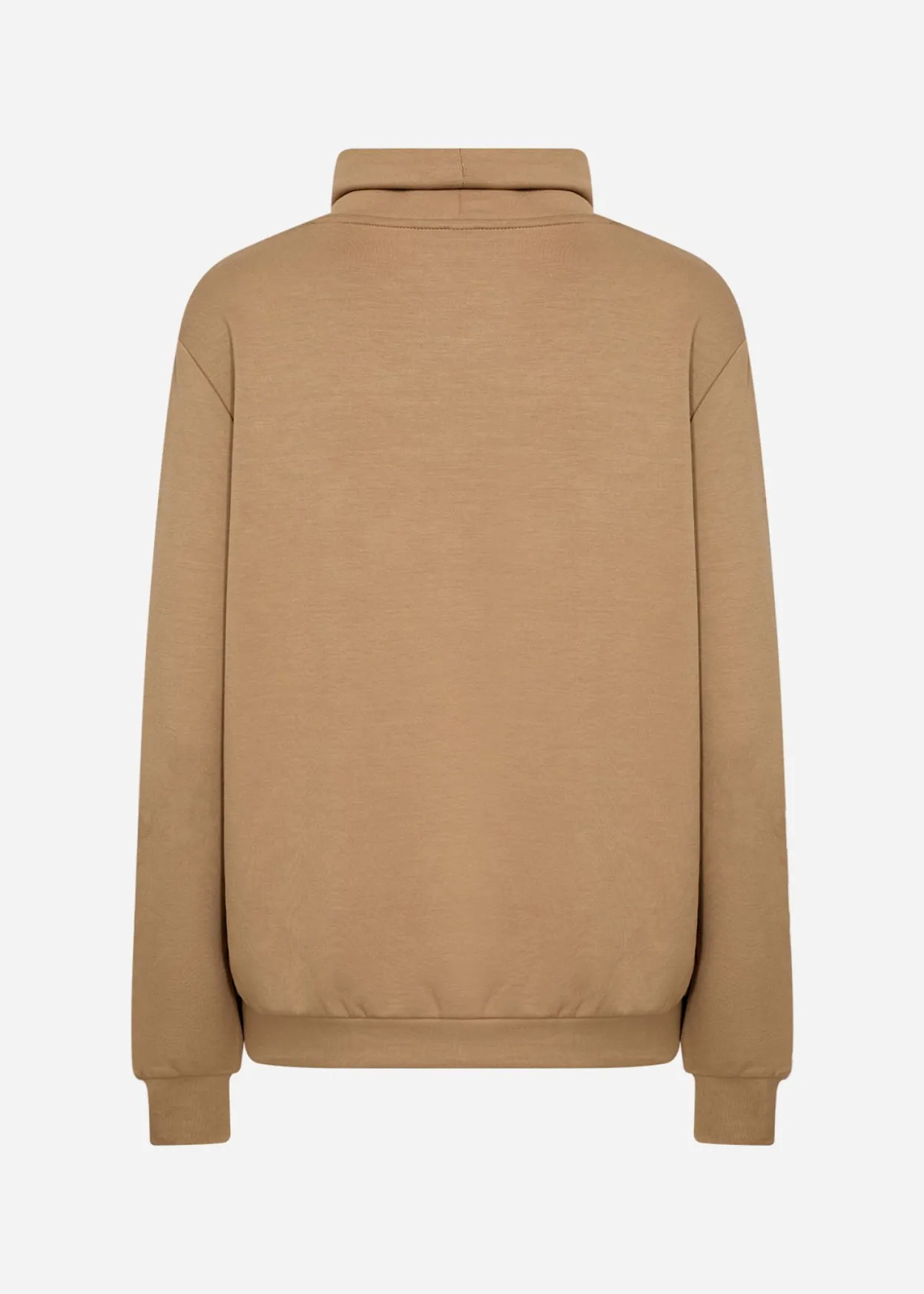 scbanu__sweatshirt_camel_4-2.webp Blusar Och Skjortor | Comfy>Soyaconcept SC-BANU 125 Sweatshirt Camel