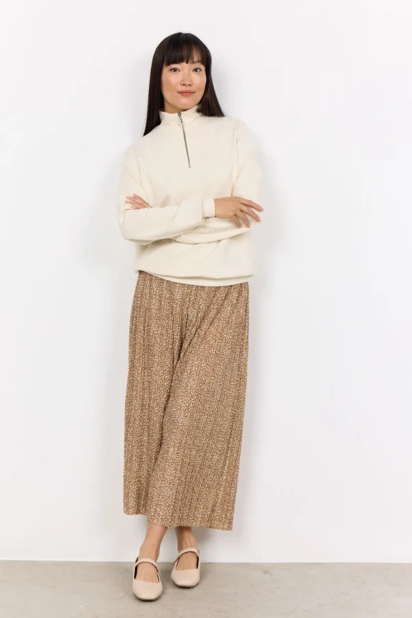 Blusar Och Skjortor | Comfy>Soyaconcept SC-BANU 187 Sweatshirt Cream