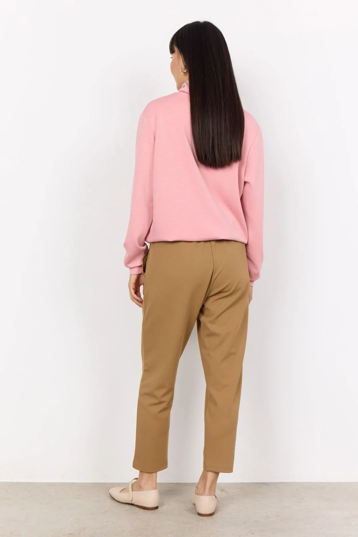 scbanu__sweatshirt_lyserd_2.webp Blusar Och Skjortor | Comfy>Soyaconcept SC-BANU 125 Sweatshirt Lyseröd