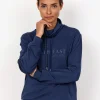 Blusar Och Skjortor | Comfy>Soyaconcept SC-BANU 196 Sweatshirt Mörkblå