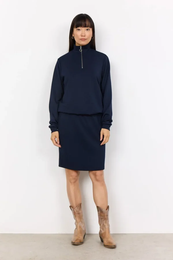 Blusar Och Skjortor | Comfy>Soyaconcept SC-BANU 187 Sweatshirt Navy