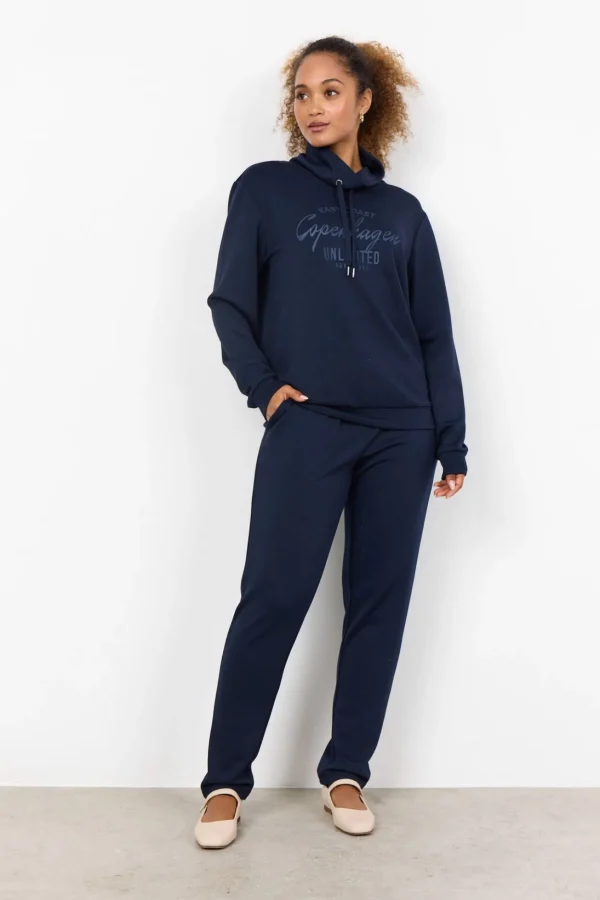 Blusar Och Skjortor | Comfy>Soyaconcept SC-BANU 186 Sweatshirt Navy