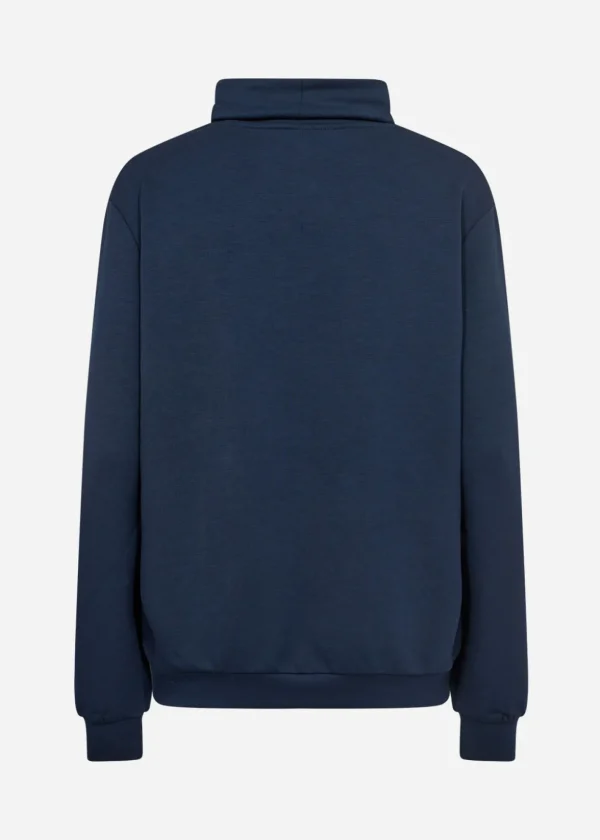 Blusar Och Skjortor | Comfy>Soyaconcept SC-BANU 125 Sweatshirt Navy
