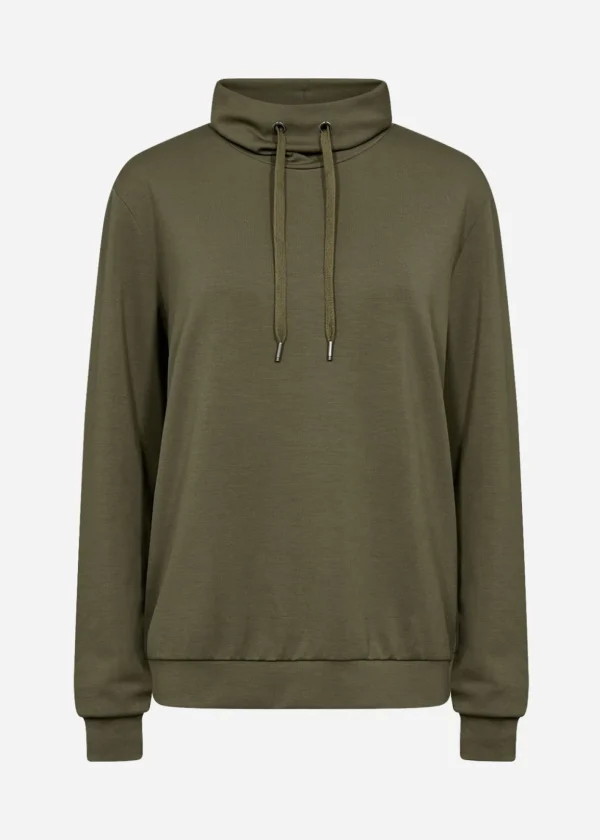 Blusar Och Skjortor | Comfy>Soyaconcept SC-BANU 125 Sweatshirt Oliv