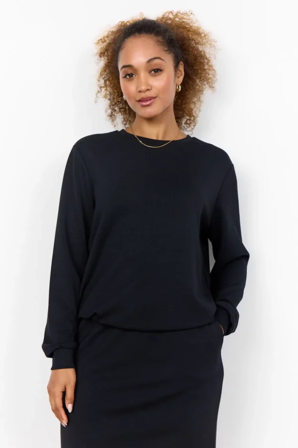 Blusar Och Skjortor | Comfy>Soyaconcept SC-BANU 185 Sweatshirt Svart