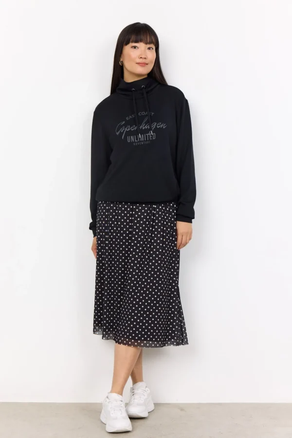 Blusar Och Skjortor | Comfy>Soyaconcept SC-BANU 186 Sweatshirt Svart