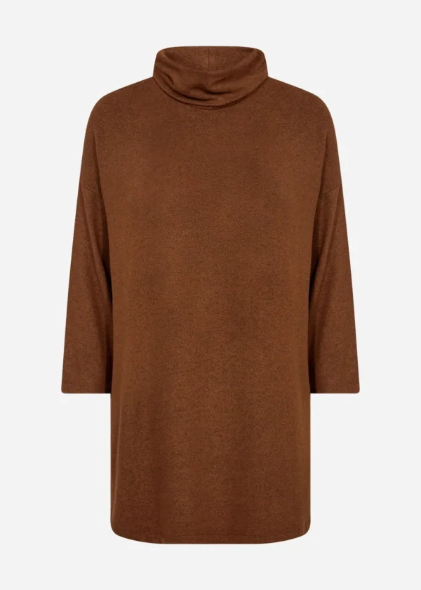 Blusar Och Skjortor | Comfy>Soyaconcept SC-BIARA 73 Sweatshirt Brün