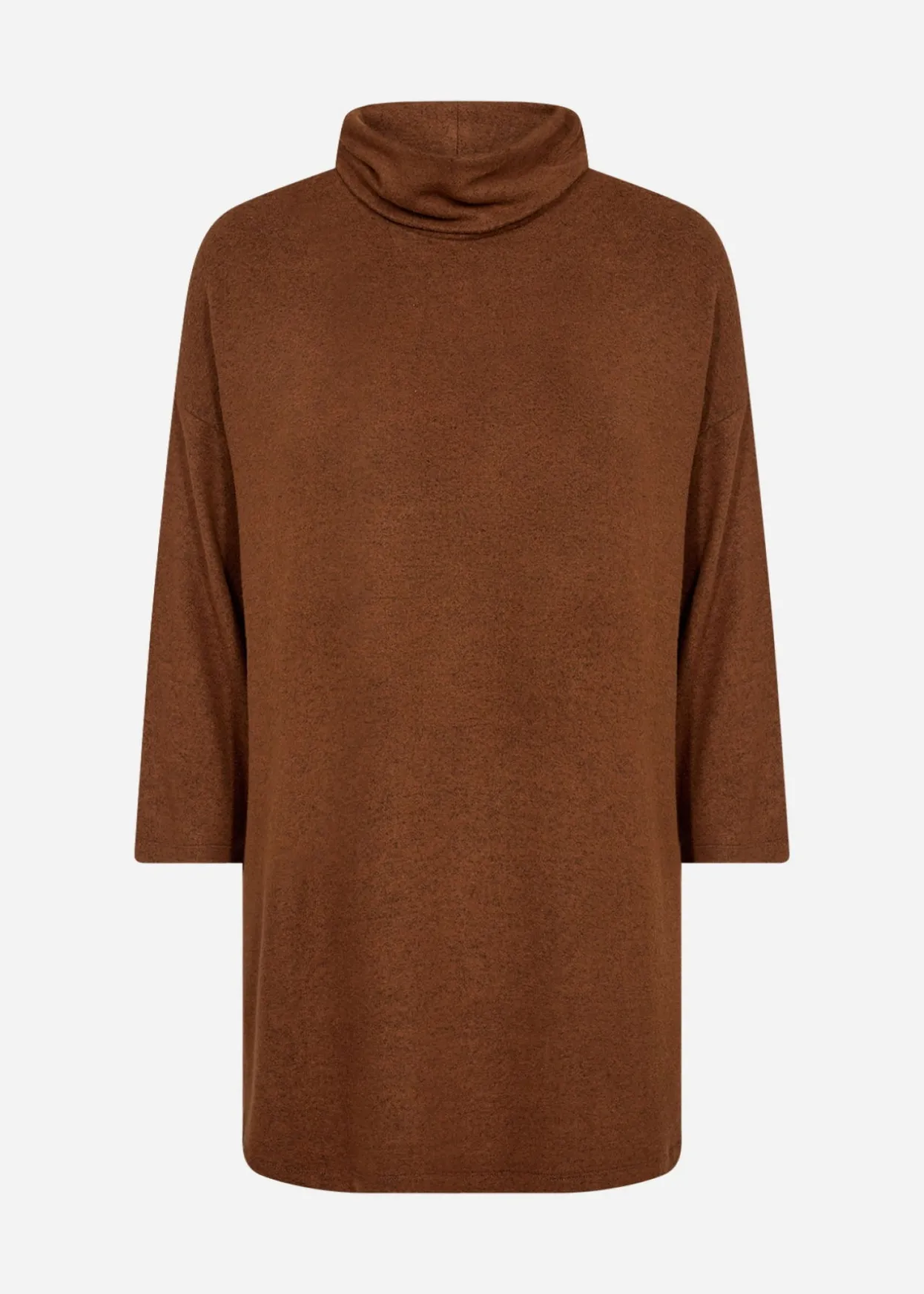 scbiara__sweatshirt_brn_3.webp Blusar Och Skjortor | Comfy>Soyaconcept SC-BIARA 73 Sweatshirt Brün