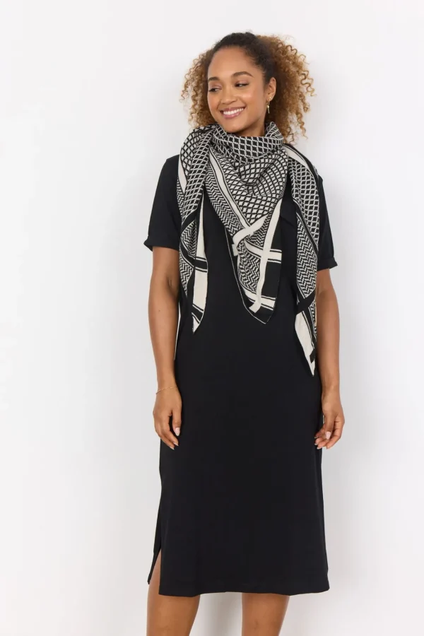 Accessories>Soyaconcept SC-BUKET 3 Scarf Cream