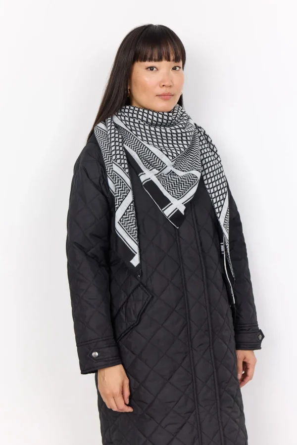 Accessories>Soyaconcept SC-BUKET 3 Scarf Ljusgrått