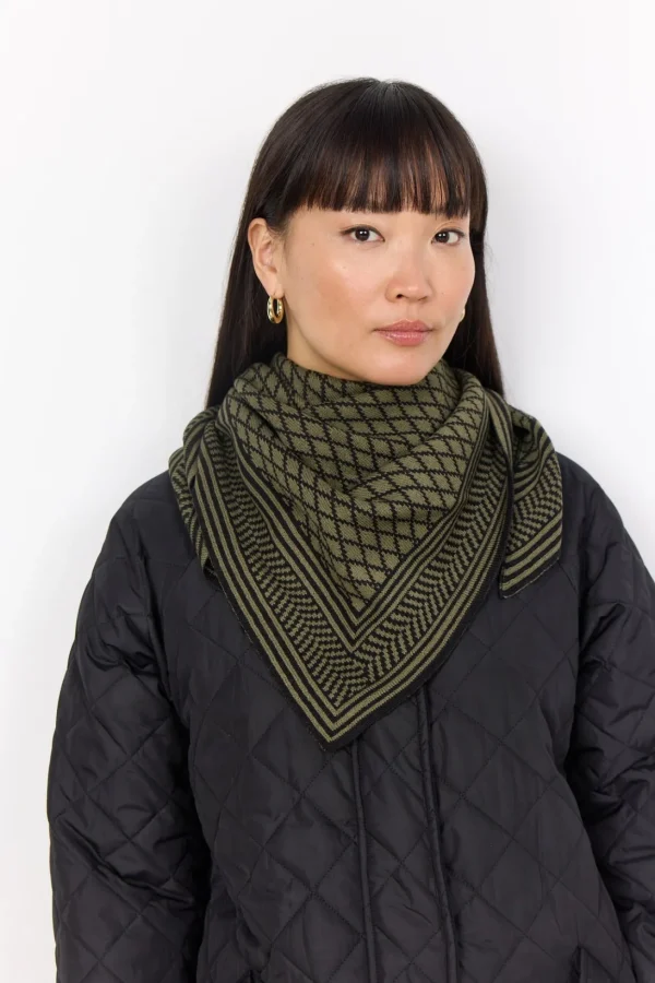 Accessories>Soyaconcept SC-BUKET 13 Scarf Oliv