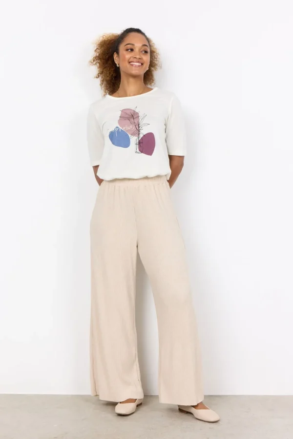 Toppar>Soyaconcept SC-FELICITY FP 475 T-shirt Rosa