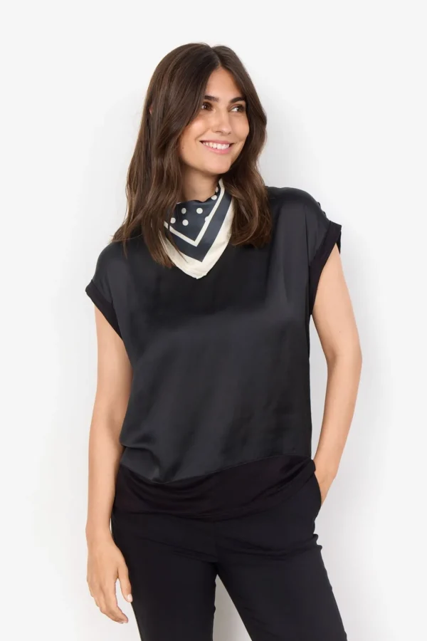 Accessories>Soyaconcept SC-FIE 1 Scarf Svart