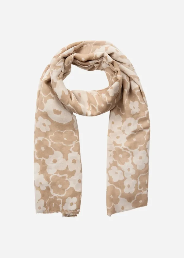 Accessories>Soyaconcept SC-FRO 1 Scarf Camel