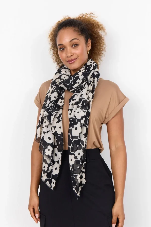 Accessories>Soyaconcept SC-FRO 1 Scarf Cream