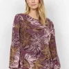 Blusar Och Skjortor>Soyaconcept SC-ILONE 1 Blus Bordeaux