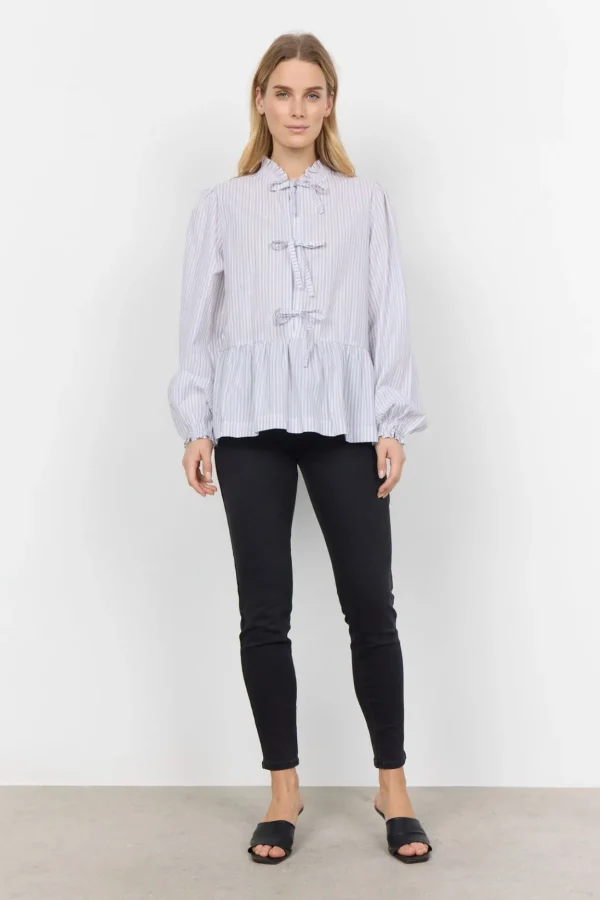 Blusar Och Skjortor>Soyaconcept SC-IMALEA 1 Blus Vit