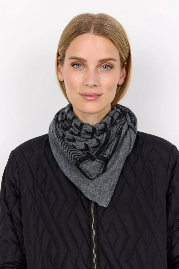 Accessories>Soyaconcept SC-KIRSA 9 Scarf Mörkgrå