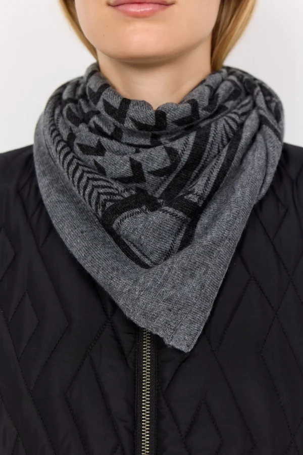 Accessories>Soyaconcept SC-KIRSA 9 Scarf Mörkgrå