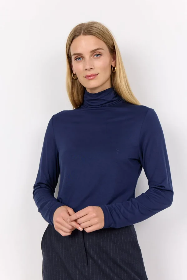 Toppar>Soyaconcept SC-MARICA 12 T-shirt Mörkblå
