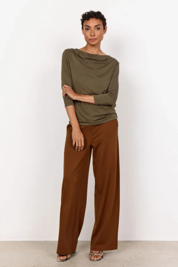 Toppar>Soyaconcept SC-MARICA 302 T-shirt Oliv