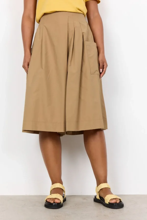 Shorts & 3/4 Byxor>Soyaconcept SC-NETTI 78-C Shorts Camel