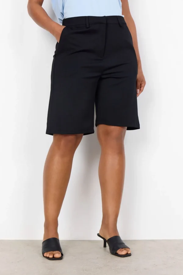 Shorts & 3/4 Byxor>Soyaconcept SC-SIHAM 79 Shorts Svart