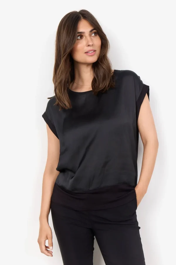 Toppar>Soyaconcept SC-THILDE 6 T-shirt Svart