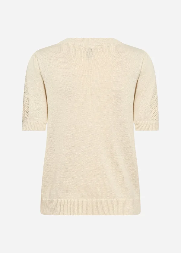 Toppar | Stickat>Soyaconcept SC-TRICIA 15 T-shirt Cream